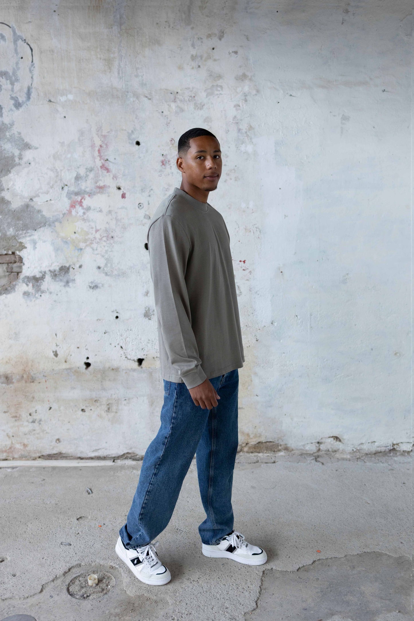 Long sleeve Heavyweight | Dusty Olive