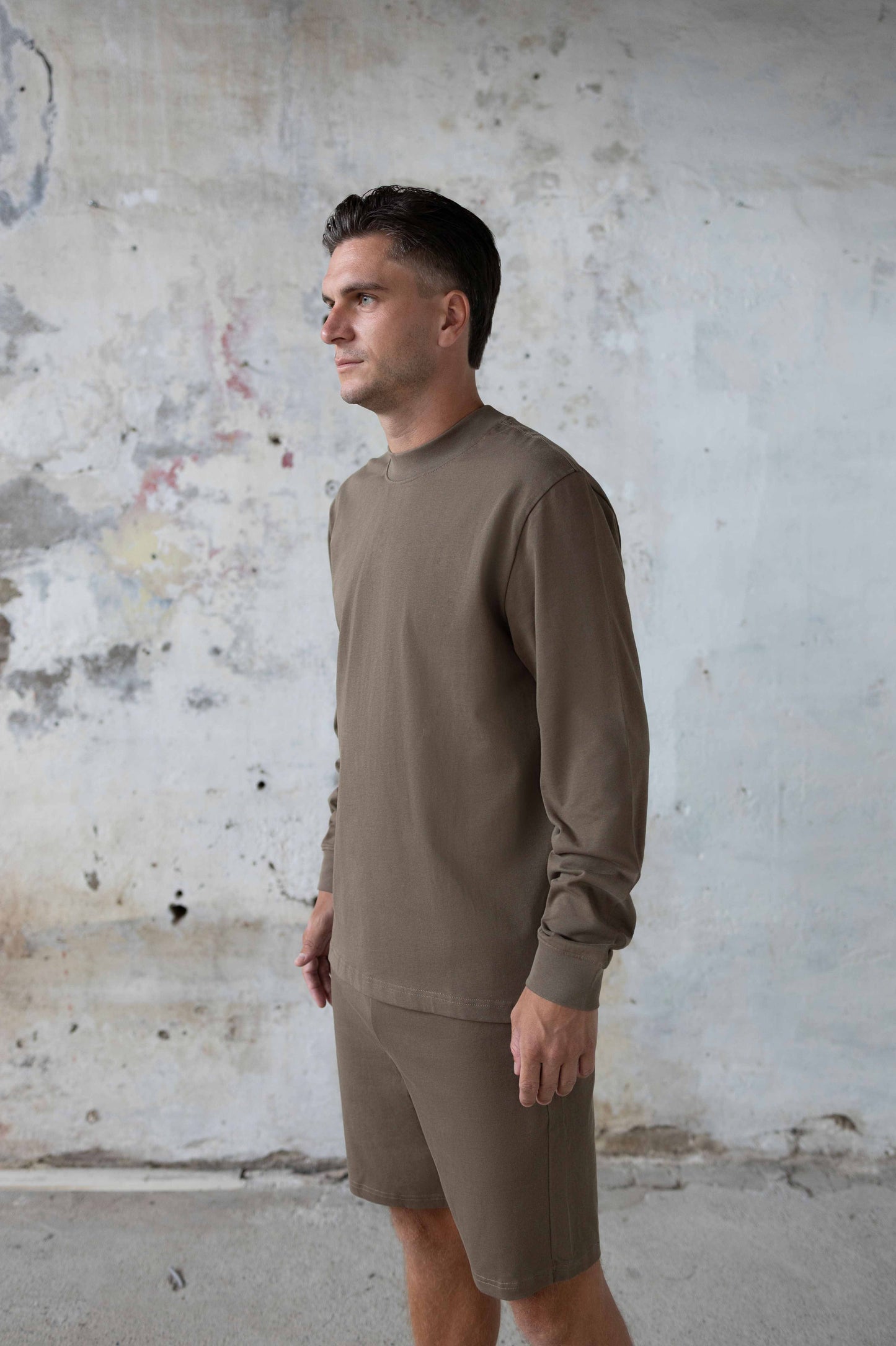 Long sleeve Heavyweight | Forest Clay