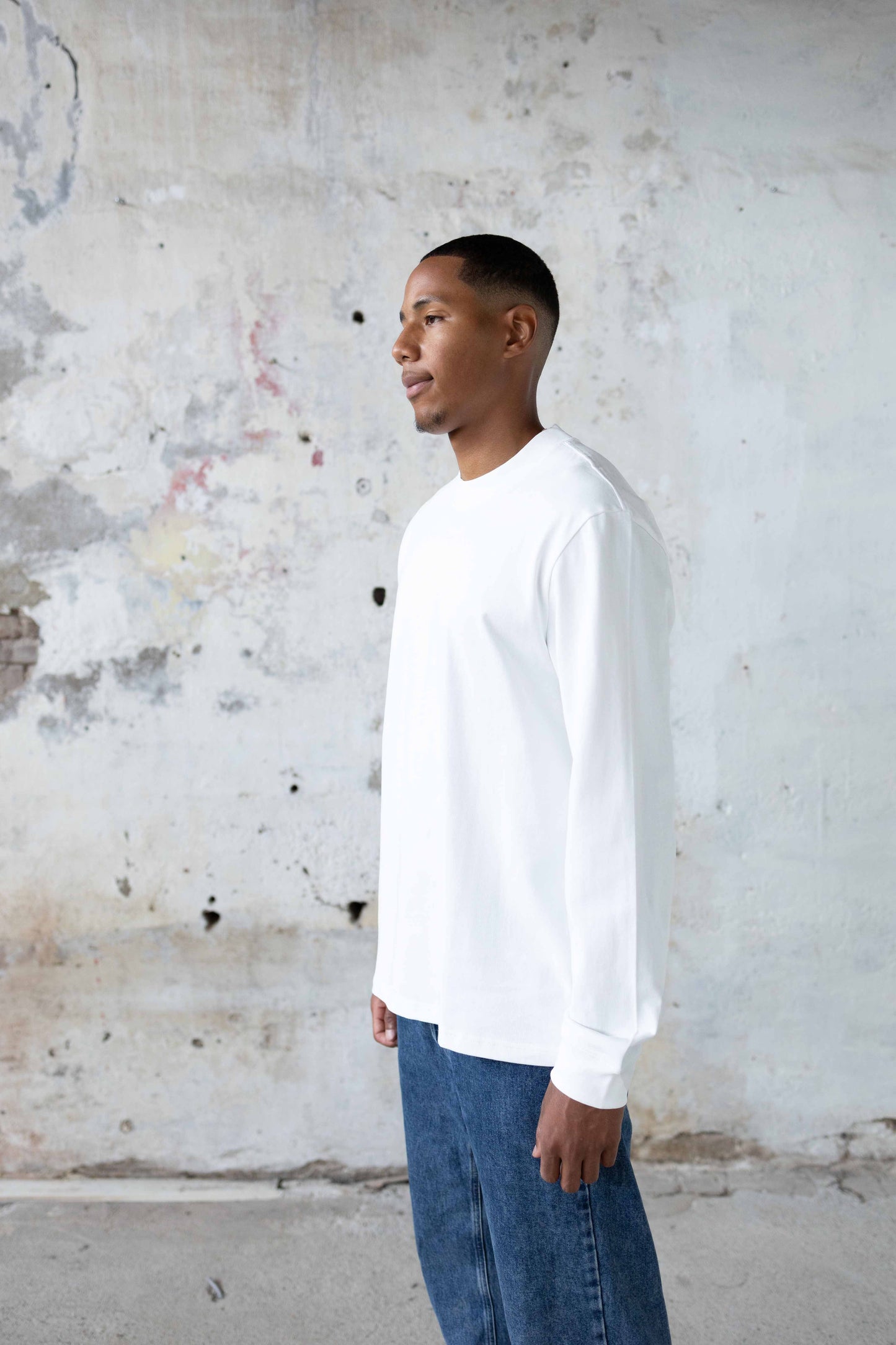 Long sleeve Heavyweight | White Fog