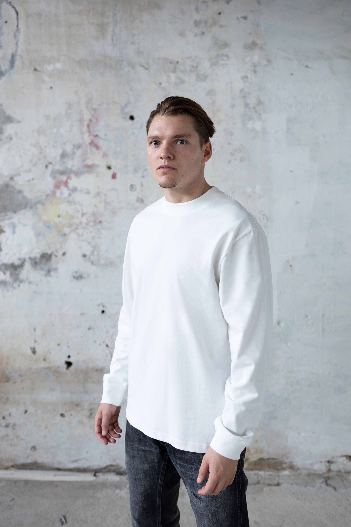 Long sleeve Heavyweight | White Fog
