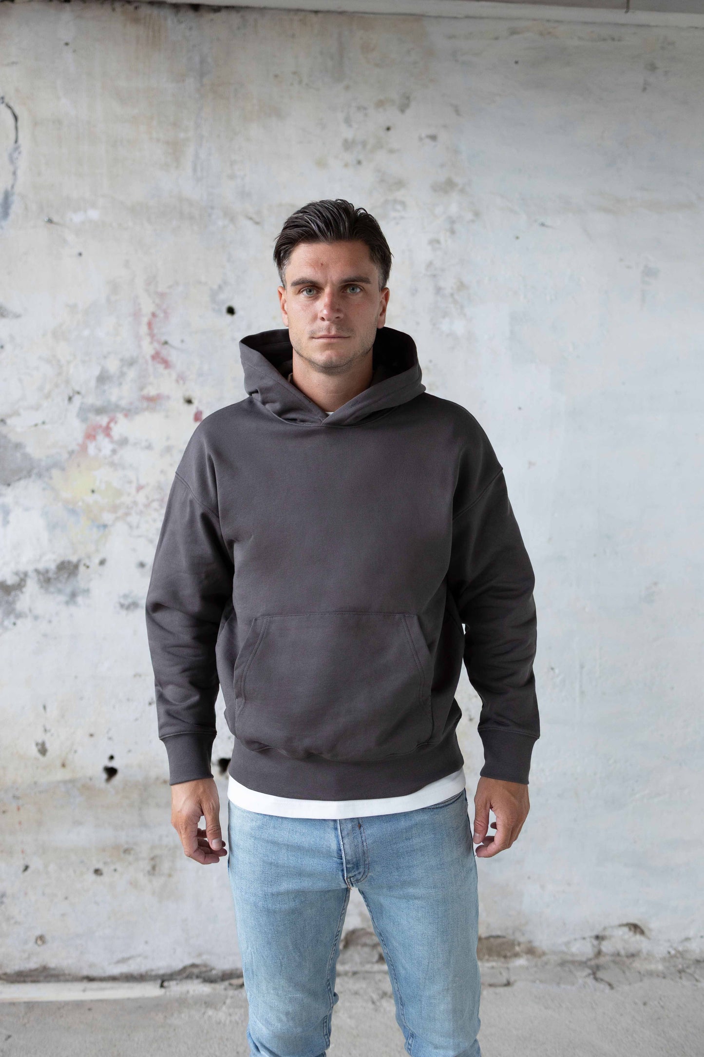 Hoodie Heavyweight | Coal Grey