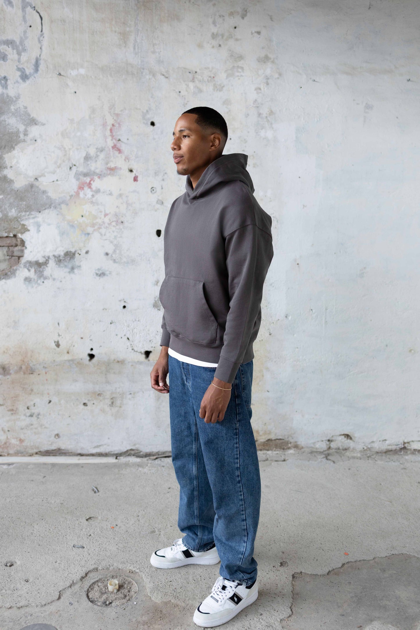 Hoodie Heavyweight | Coal Grey