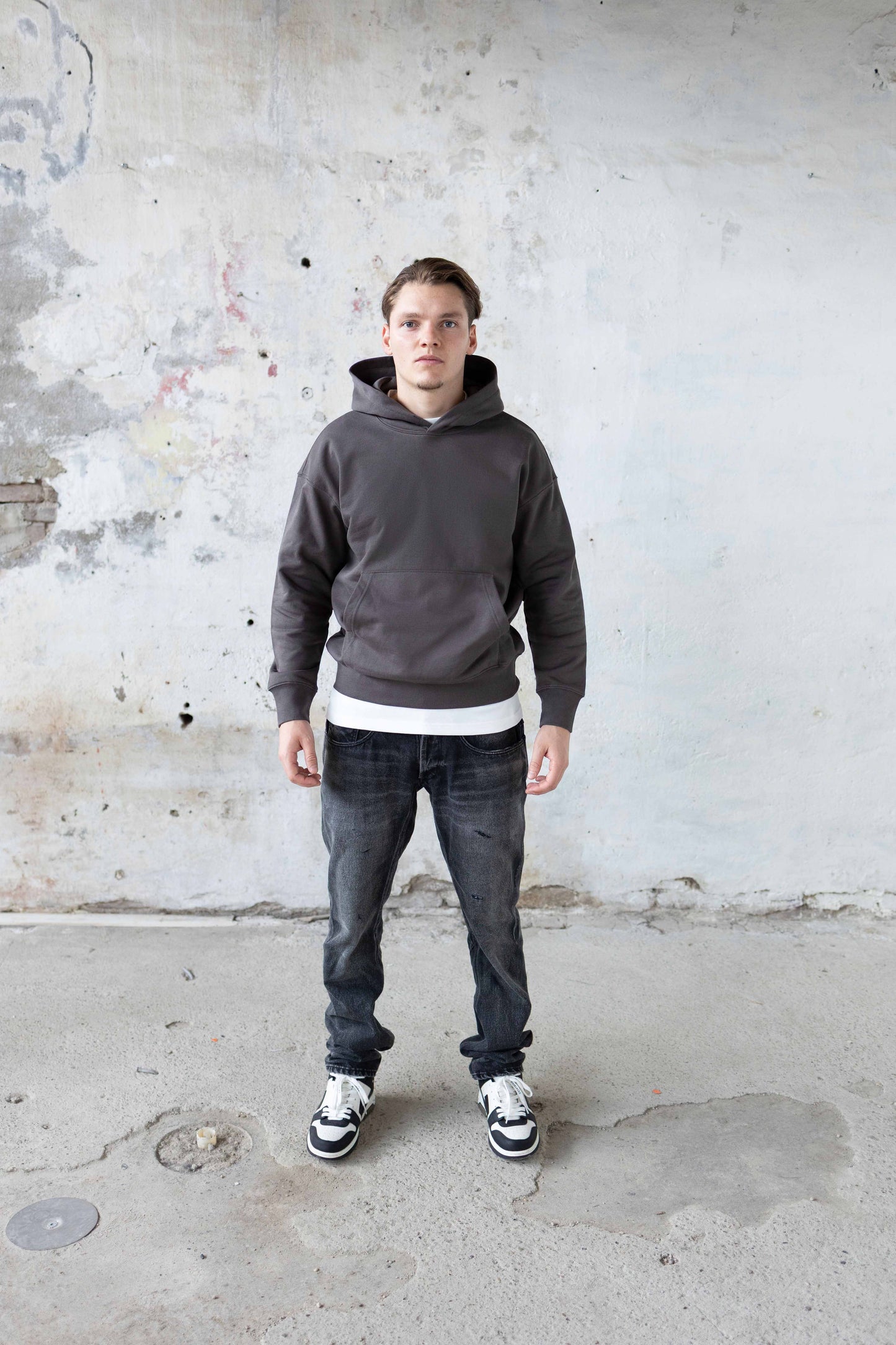 Hoodie Heavyweight | Coal Grey
