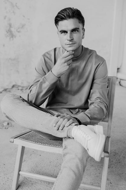 Long sleeve Heavyweight | White Fog