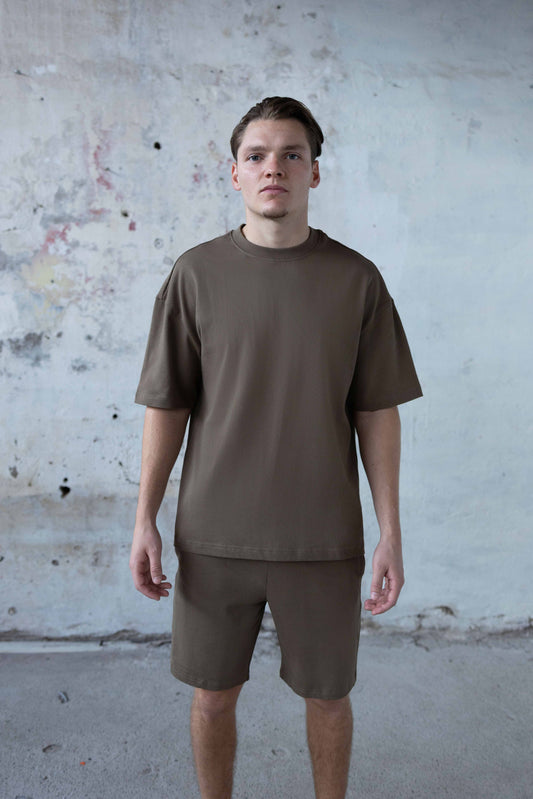 T-shirt Heavyweight | Forest Clay