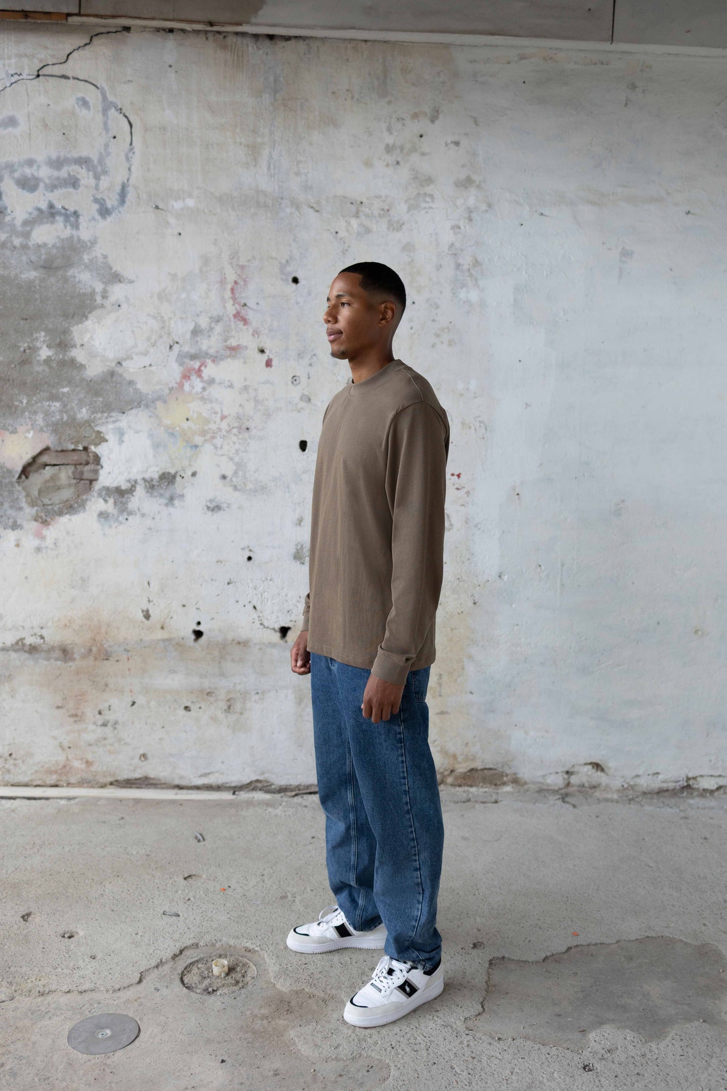 Long sleeve Heavyweight | Forest Clay