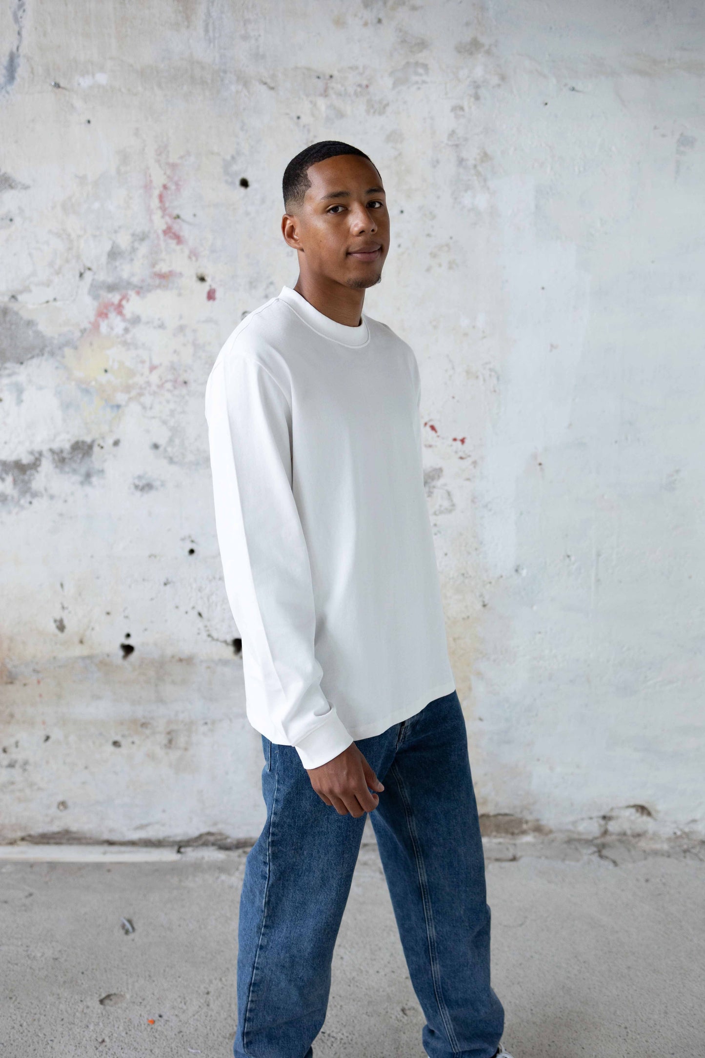 Long sleeve Heavyweight | White Fog