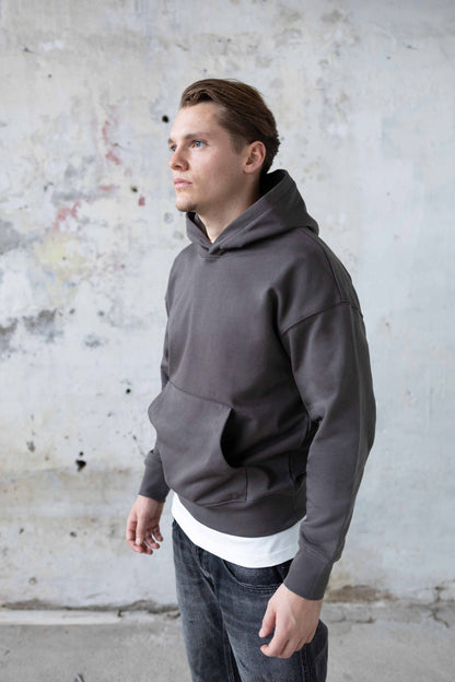 Hoodie Heavyweight | Coal Grey